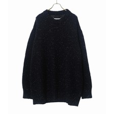 Maison Martin Margiela OVERSIZE PULLOVER KNIT -NAVY- S50GP0163-S16788画像