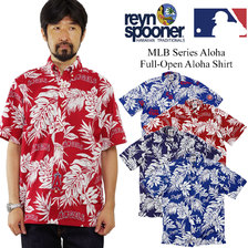 reyn spooner MLB Series Aloha Full-Open Aloha Shirt画像