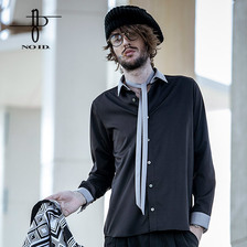 NO ID. リボン付クレリックショートカラーSH 845006-983S画像