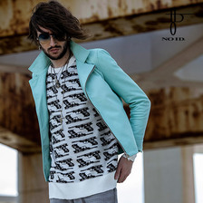 NO ID. CニットGUN-JQ-C/N-BIGプルオーバー 445010-202K画像