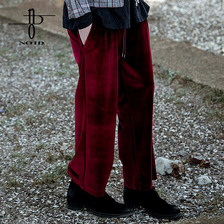 NO ID. ベロアジャージバギートラウザーズ 845006-990P画像