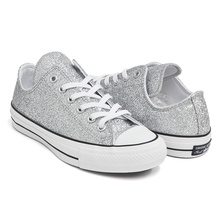CONVERSE ALL STAR 100 GLITTER OX SILVER 31300351画像