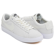 NIKE SB ZOOM BLAZER LOW GT SUMMIT WHITE / SUMMIT WHITE 704939-100画像