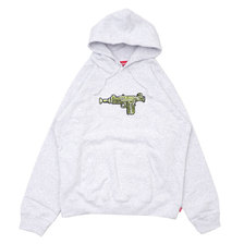 Supreme 19SS Toy Uzi Hooded Sweatshirt ASH GREY画像