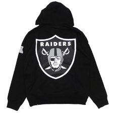 Supreme 19SS NFL Raiders '47 Brand Hooded Sweatshirt BLACK画像