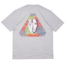 Palace Skateboards 19SS TRI-BURY T-SHIRT GREY MARL画像