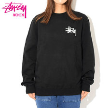 STUSSY WOMEN 19SP Basic Stussy Crew Sweat 2911124画像