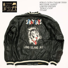 STRAY CATS &times; TAILOR TOYO SOUVENIR JACKET LIMITED EDITION "STRAY CATS" TT14387-119画像