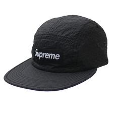 Supreme 19SS Geometric Ripstop Camp Cap BLACK画像