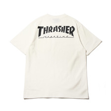 THRASHER HOMETOWN POCKET S/S TEE WHITE TH8102EPT画像