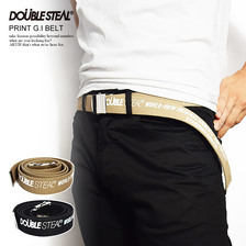 DOUBLE STEAL PRINT G.I BELT 493-95015画像