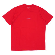 Supreme 19SS Qualite Tee RED画像