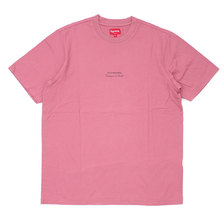 Supreme 19SS Qualite Tee MAUVE画像