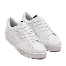 adidas Originals SLEEK SUPER W RUNNING WHITE/CRYSTAL WHITE/CORE BLACK EF8858画像