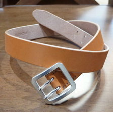 THE FLAT HEAD OB-002 DOUBLE PIN BELT画像