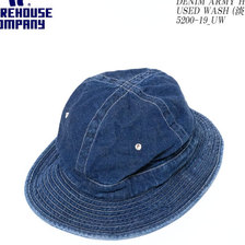 WAREHOUSE Lot 5200 ARMY HAT インディゴデニム U/W(淡)画像