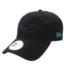 Yohji Yamamoto &times; NEW ERA 19SS 9THIRTY CAP BLACKxTURQUOISE BLUE画像