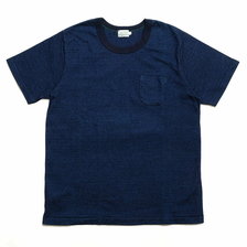 BURGUS PLUS Heavy Weight Indigo Tee Solid Indigo HBP-018画像