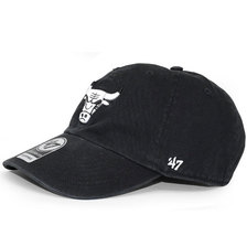 '47 Brand CHICAGO BULLS CLEAN UP STRAPBACK BLACK K-RGW03GWSNL-BKI画像