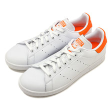 adidas Originals STAN SMITH W RUNNING WHITE/SOLAR ORANGE/RUNNING WHITE EE5863画像