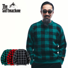 SOFTMACHINE PLAID SWEATER(MOHAIR SWEATER)画像