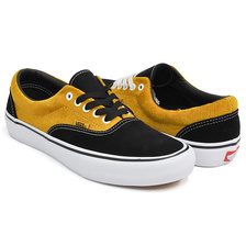 VANS ERA PRO (CORDUROY) BLACK / YOLK YELLOW VN0A45JAVFC画像