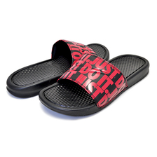 NIKE BENASSI JDI PRINT black/university red 631261-025画像