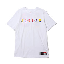NIKE M J SPRTDNA HBR SS CREW WHITE AT8942-100画像