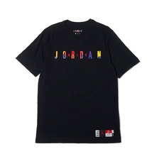 NIKE M J SPRTDNA HBR SS CREW BLACK AT8942-010画像