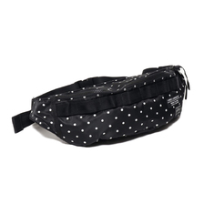 PORTER &times; ATMOS LAB DOT WAIST BAG BLACK AL19S-SP07画像