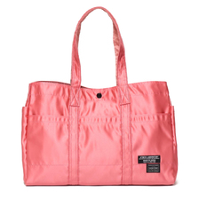 PORTER &times; ATMOS LAB SATIN TOTE BAG L PINK AL19S-SP03画像