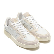 adidas Originals SUPERCOURT CRYSTAL WHITE/CHALK WHITE/OFF WHITE EE6024画像