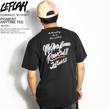 LEFLAH PIGMENT ANYTIME TEE -BLACK-画像