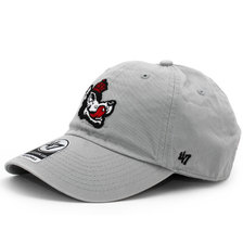 '47 Brand NORTH CAROLINA STATE WOLFPACK CLEAN UP STRAPBACK GREY CVIN-RGW956GWSRB-GY画像