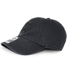 '47 Brand SEATTLE MARINERS CLEAN UP STRAPBACK CAP BLACKOUT B-RGW24GWSNL-BKB画像