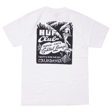 HUF 19SS MATCH STICK TEE WHITE画像