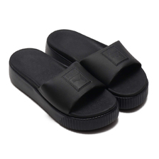 PUMA PLATFORM SLIDE WMNS PUMA BLACK-PU 366121-10画像