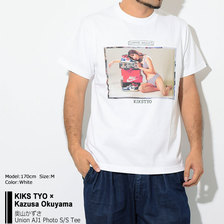 KIKS TYO &times; Kazusa Okuyama 奥山かずさ Union AJ1 Photo S/S Tee KT1904KZ-04画像