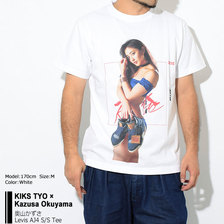 KIKS TYO &times; Kazusa Okuyama 奥山かずさ Levis AJ4 S/S Tee KT1904KZ-03画像