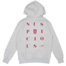 Suspicious Antwerp The Playground Hoodie GRAYxRED画像