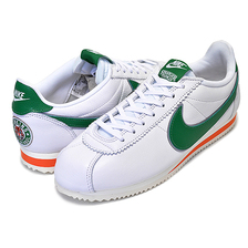 NIKE CLASSIC CORTEZ QS STRANGER THINGS white/pine green-cosmic cray CJ6106-100画像