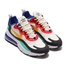 NIKE AIR MAX 270 REACT PHANTOM/UNIVERSITY GOLD-UNIVERSITY RED AO4971-002画像