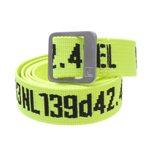 WTAPS 19SS WEBB 03 BELT.POLYPROPYLENE YELLOW 191MYDT-AC03画像