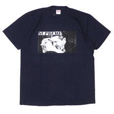 Supreme 19SS Bela Lugosi Tee NAVY画像