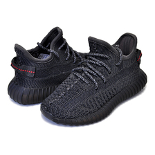 adidas YEEZY BOOST 350 V2 INFANT black/black/black FU9011画像