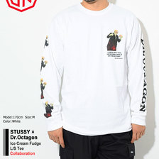 STUSSY &times; Dr.Octagon Ice Cream Fudge L/S Tee 3993474画像