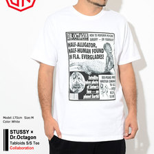 STUSSY &times; Dr.Octagon Tabloids S/S Tee 3903473画像