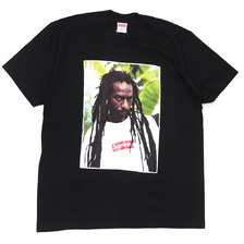 Supreme 19SS Buju Banton Tee BLACK画像
