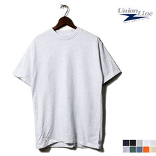 UNION LINE 6.2oz SHORT SLEEVE T-SHIRT PLAIN 10221画像