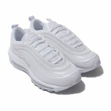NIKE W AIR MAX 97 WHITE/WHITE-PURE PLATINUM 921733-100画像